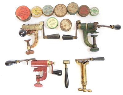 Lot 84 - Vintage shotgun reloading tools, to include...