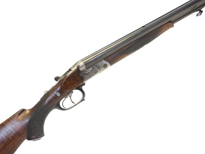 Lot 411 - German drilling double 16 bore and .410...