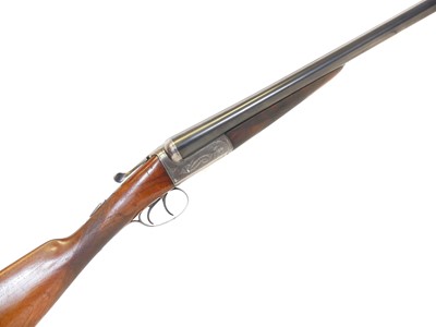 Lot 400 - A. Ilsley 12 bore side by side shotgun, serial...