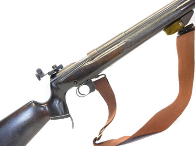 Lot 307 - Rare Barnett 10-X .22lr lever action target...