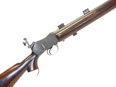 Lot 301 - T. Bland .22 Martini rifle with moderator,...