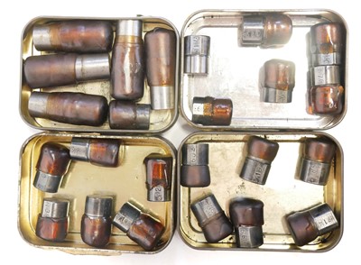 Lot 744 - Shotgun plug choke gauges, twenty-four in...