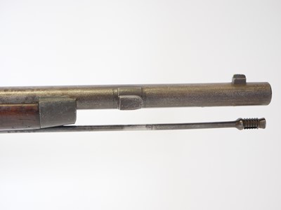 Lot 38 - Werndl model 1867 11x42mm rifle, 33inch barrel...