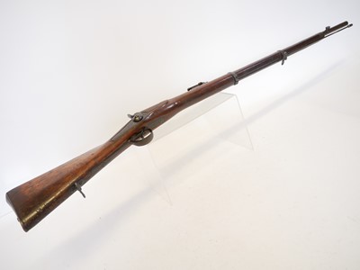 Lot 38 - Werndl model 1867 11x42mm rifle, 33inch barrel...