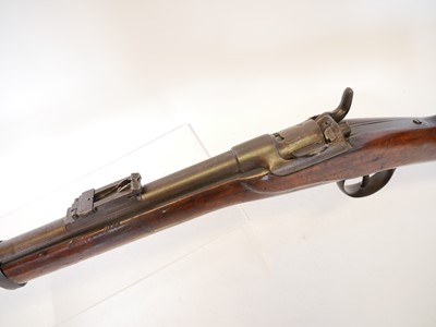 Lot 38 - Werndl model 1867 11x42mm rifle, 33inch barrel...