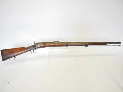 Lot 38 - Werndl model 1867 11x42mm rifle, 33inch barrel...
