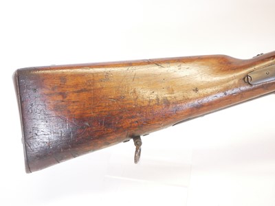 Lot 38 - Werndl model 1867 11x42mm rifle, 33inch barrel...