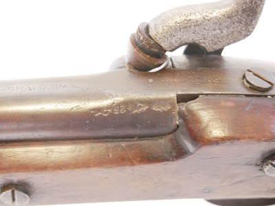 Lot 34 - Lancaster Patent percussion oval bore .600...