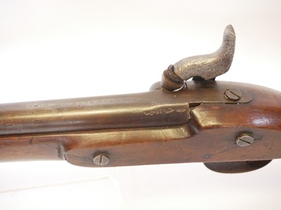 Lot 34 - Lancaster Patent percussion oval bore .600...