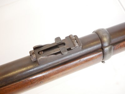 Lot 34 - Lancaster Patent percussion oval bore .600...