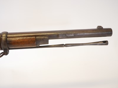 Lot 34 - Lancaster Patent percussion oval bore .600...