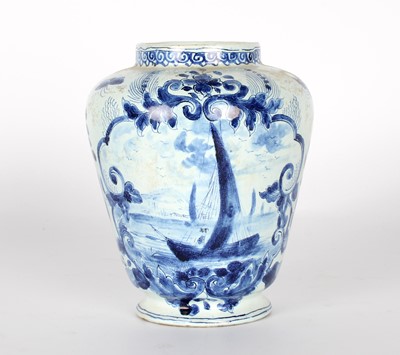Lot 96 - An 18th Century Dutch Delft Vase