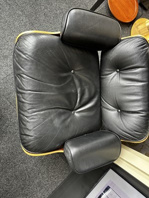 Lot 247 - Lounge Chair and Ottoman