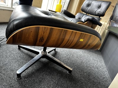 Lot 247 - Lounge Chair and Ottoman