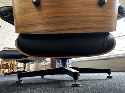 Lot 247 - Lounge Chair and Ottoman