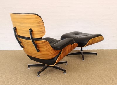 Lot 247 - Lounge Chair and Ottoman