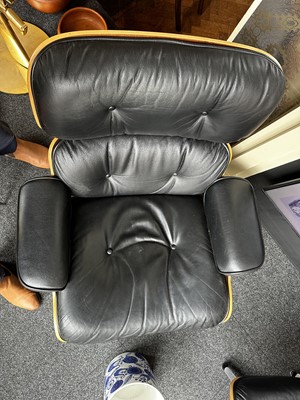 Lot 247 - Lounge Chair and Ottoman