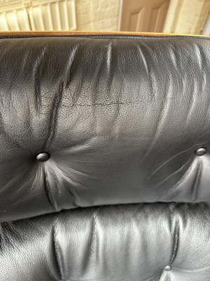 Lot 247 - Lounge Chair and Ottoman