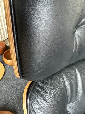 Lot 247 - Lounge Chair and Ottoman