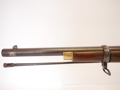 Lot 36 - Snider .577 Navy pattern two band rifle, 30...