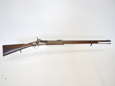 Lot 36 - Snider .577 Navy pattern two band rifle, 30...