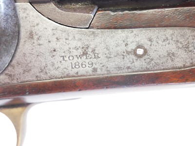 Lot 36 - Snider .577 Navy pattern two band rifle, 30...