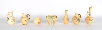 Lot 126 - A Collection of Royal Worcester "Blush Ivory" Wares