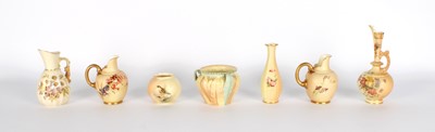 Lot 126 - A Collection of Royal Worcester "Blush Ivory" Wares