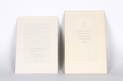 Lot 156 - J. & J. Cash Ltd.