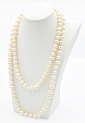 Lot 21 - Two South Sea pearl necklaces