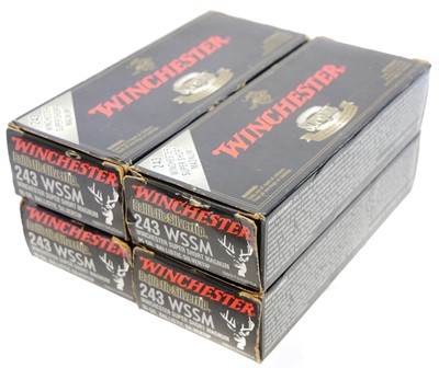 Lot 522 - Winchester .243 Winchester Super Short Magnum...