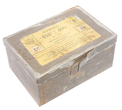 Lot 657 - Kynoch .450 / 400 ammunition, 10 cartridges...