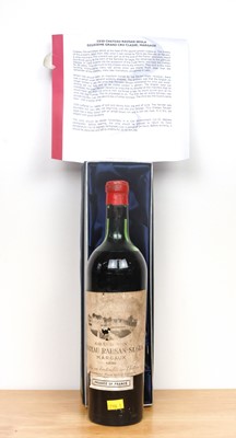 Lot 17 - One bottle Chateau Rausan-Segla Grand Cru Classe Margaux
