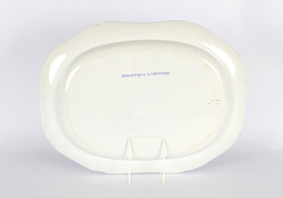 Lot 106 - A Large and Rare "Shooting a Leopard in a Tree" Serving Dish by Spode