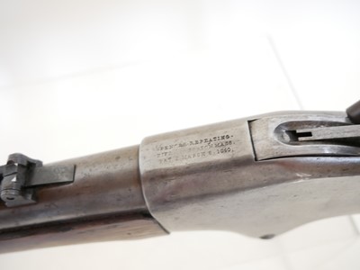 Lot 65 - Spencer model 1865 50 calibre rimfire...