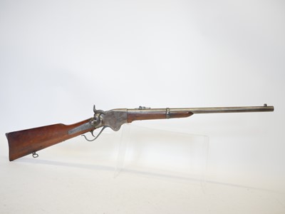 Lot 65 - Spencer model 1865 50 calibre rimfire...