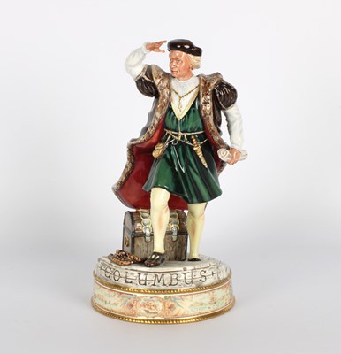 Lot 121 - A Limited Edition Figure of Christopher Colombus by Royal Doulton