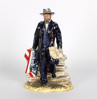 Lot 123 - A Limited Edition Figure of Ulysses S. Grant by Royal Doulton