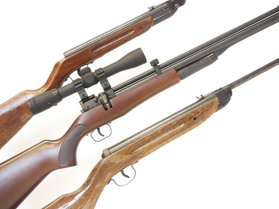 Lot 219 - Three .177 air rifles, to include a Triarrow...