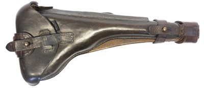 Lot 158 - Artillery Luger shoulder stock and holster rig,...