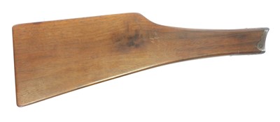 Lot 160 - Luger shoulder stock, numbered 1885.