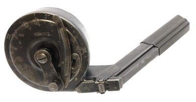Lot 161 - Artillery Luger 32 round snail drum, numbered...