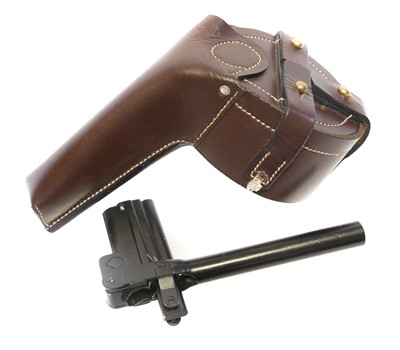 Lot 162 - Reproduction Artillery Luger snail drum...
