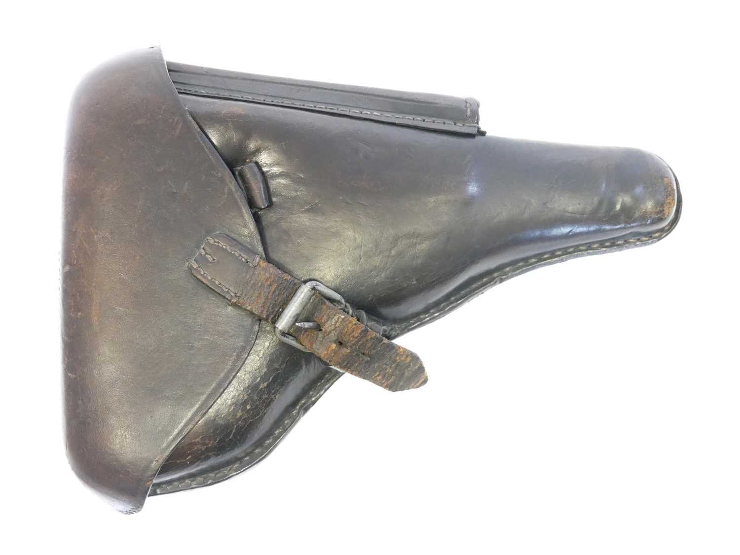 Lot 164 - Luger PO8 Luger holster, dated 1917 and...