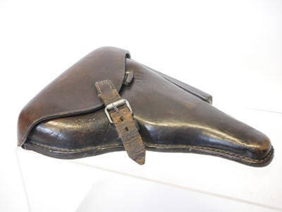 Lot 164 - Luger PO8 Luger holster, dated 1917 and...
