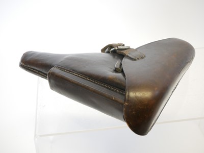 Lot 164 - Luger PO8 Luger holster, dated 1917 and...