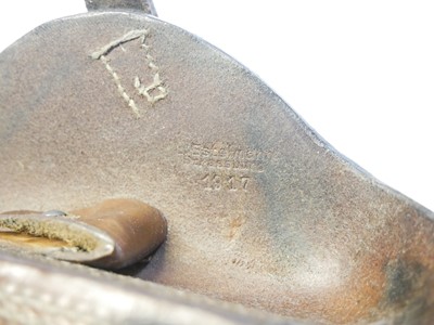 Lot 164 - Luger PO8 Luger holster, dated 1917 and...