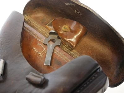 Lot 164 - Luger PO8 Luger holster, dated 1917 and...
