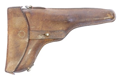 Lot 169 - Swiss Model 1900 Luger holster, stamped Andres...