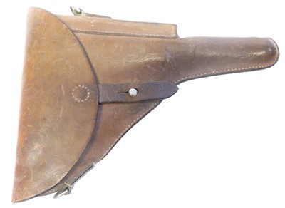 Lot 170 - Swiss Model 1906 Luger holster, stamped A....